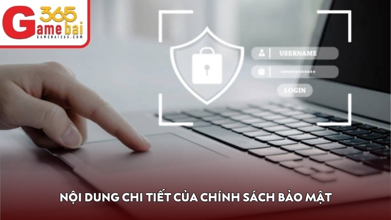 Nội dung chi tiết của chính sách bảo mật