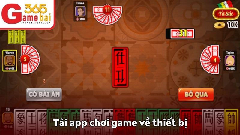 Tải app chơi game về thiết bị