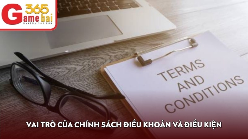 Vai trò của chính sách điều khoản và điều kiện