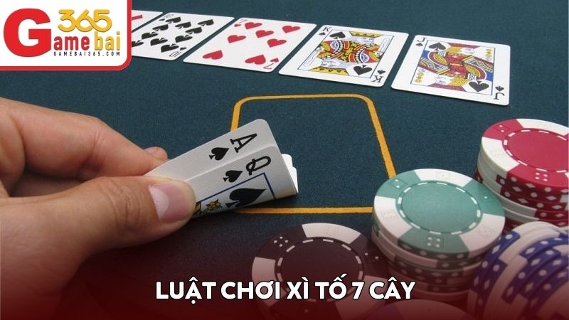 Luật chơi xì tố 7 cây vô cùng đơn giản